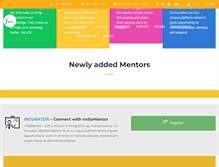 Tablet Screenshot of indiamentor.com